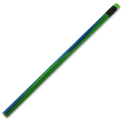 Additional Image 1 - a green pencil with a black tip