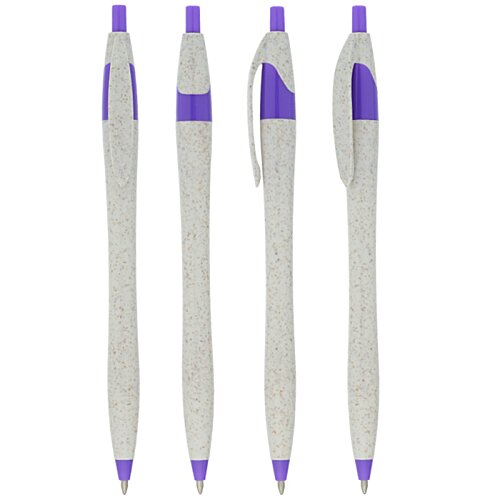 Additional Image 1 - a group of pens with purple caps