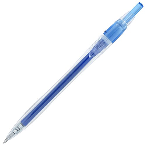 Additional Image 2 - a blue pen with a white cap