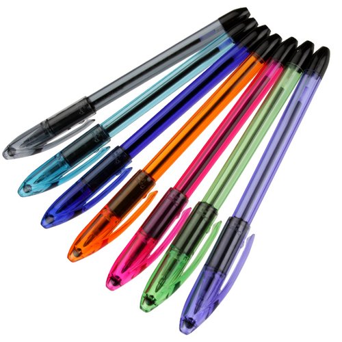 Additional Image 1 - a group of pens in a row