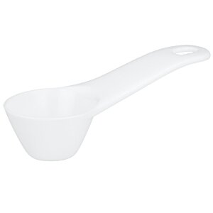 Additional Image 1 - a white plastic spoon on a white background