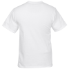 View Image 2 of 2 of Hanes Authentic T-Shirt - Screen - White - 24 hr
