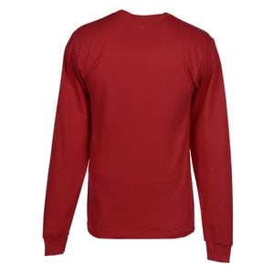 Additional Image 1 - a red long sleeved shirt