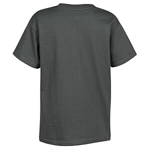 Additional Image 1 - a black t-shirt on a white background