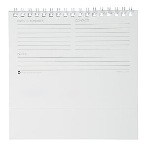 Additional Image 4 - a white paper with a spiral