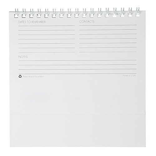 Additional Image 4 - a white paper with a spiral