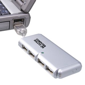 Additional Image 1 - a silver laptop with a usb port