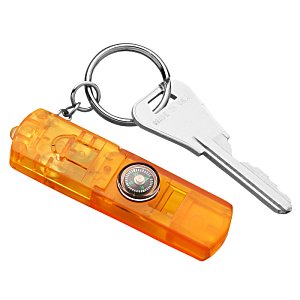 Additional Image 1 - a key chain with a yellow light