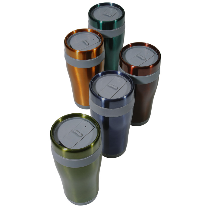 16oz Stainless Steel Tumbler with Handle