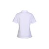 View Image 2 of 2 of Hanes ComfortSoft Cotton Pique Shirt - Ladies' - White