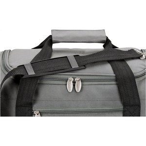 Additional Image 1 - a grey bag with black straps