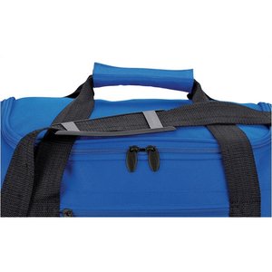 Additional Image 1 - a blue and black duffel bag