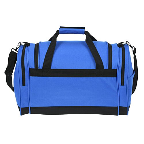 Additional Image 1 - a blue and black duffel bag