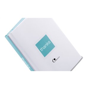 Additional Image 1 - a white rectangular object with a blue square