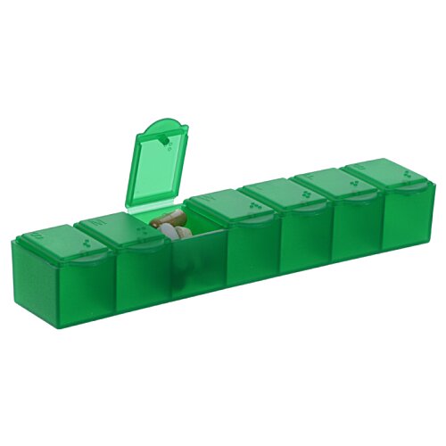 Additional Image 1 - a green plastic block with a green lid