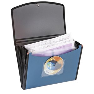 Additional Image 2 - a blue file folder with papers in it