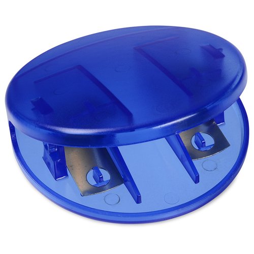 Additional Image 1 - a blue pencil sharpener with a pencil sharpener