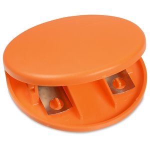 Additional Image 2 - an orange pencil sharpener with a white background