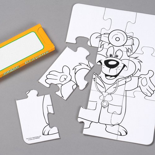 Additional Image 1 - a puzzle with a cartoon character