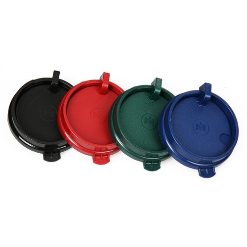 Additional Image 1 - a group of different colored lids