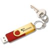 View Image 4 of 4 of Swing USB Drive - Gold - 1GB