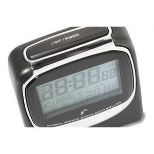 Additional Image 2 - a black digital clock with a white background