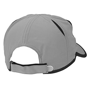 Additional Image 1 - a grey hat with a hole in the back