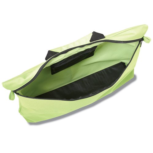 Additional Image 1 - a green bag with black handles
