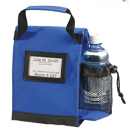 Additional Image 2 - a green bag with a bottle of water
