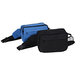 Additional Image 3 - a pair of black and blue bags