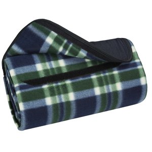 Additional Image 2 - a rolled up plaid blanket