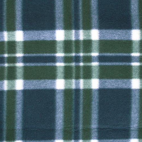 Additional Image 1 - a blue and white plaid