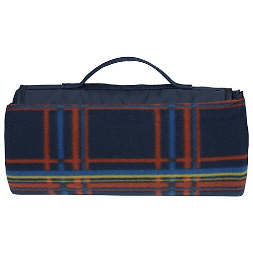 Additional Image 1 - a blue and red plaid bag