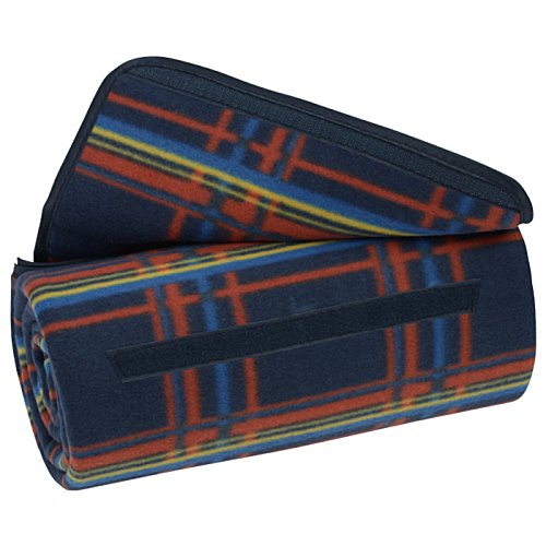 Additional Image 3 - a blue and red striped fabric