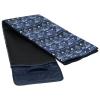 Additional Image 1 - a blue and black tie