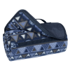 Additional Image 3 - a blue and black blanket