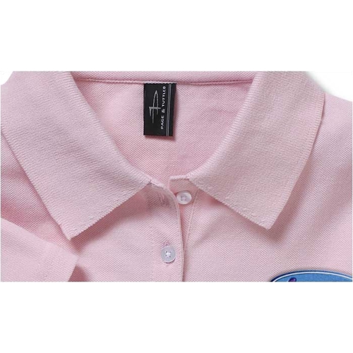 Additional Image 1 - a close up of a pink shirt