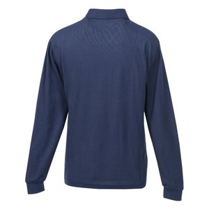 Additional Image 2 - a blue long sleeved shirt