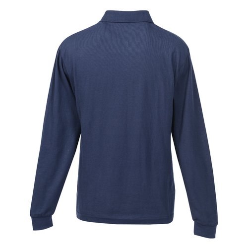 Additional Image 2 - a blue long sleeved shirt