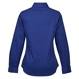 Additional Image 1 - a blue shirt on a white background