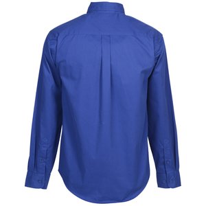 Additional Image 1 - a blue shirt with a white background