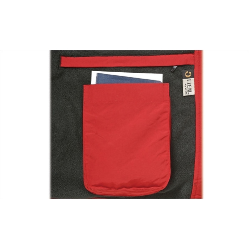 Additional Image 2 - a red pouch with a silver object in it