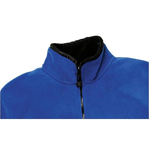 Additional Image 1 - a blue jacket with black trim