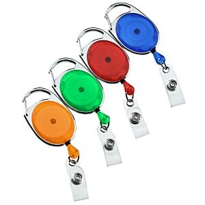 Additional Image 3 - a group of colorful retractable tape holders