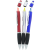 View Image 2 of 5 of Curvy Stylus Twist Pen/Highlighter