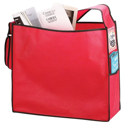 Additional Image 2 - a red bag with a handle