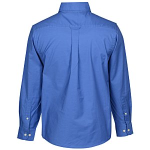 Additional Image 1 - a blue shirt with a long sleeve