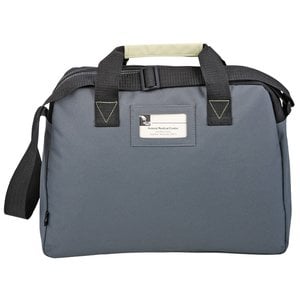 Additional Image 1 - a grey bag with black straps