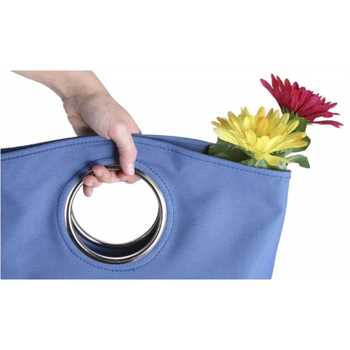 Additional Image 1 - a hand holding a blue bag