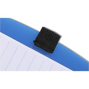 Additional Image 1 - a black square on top of a blue and white surface